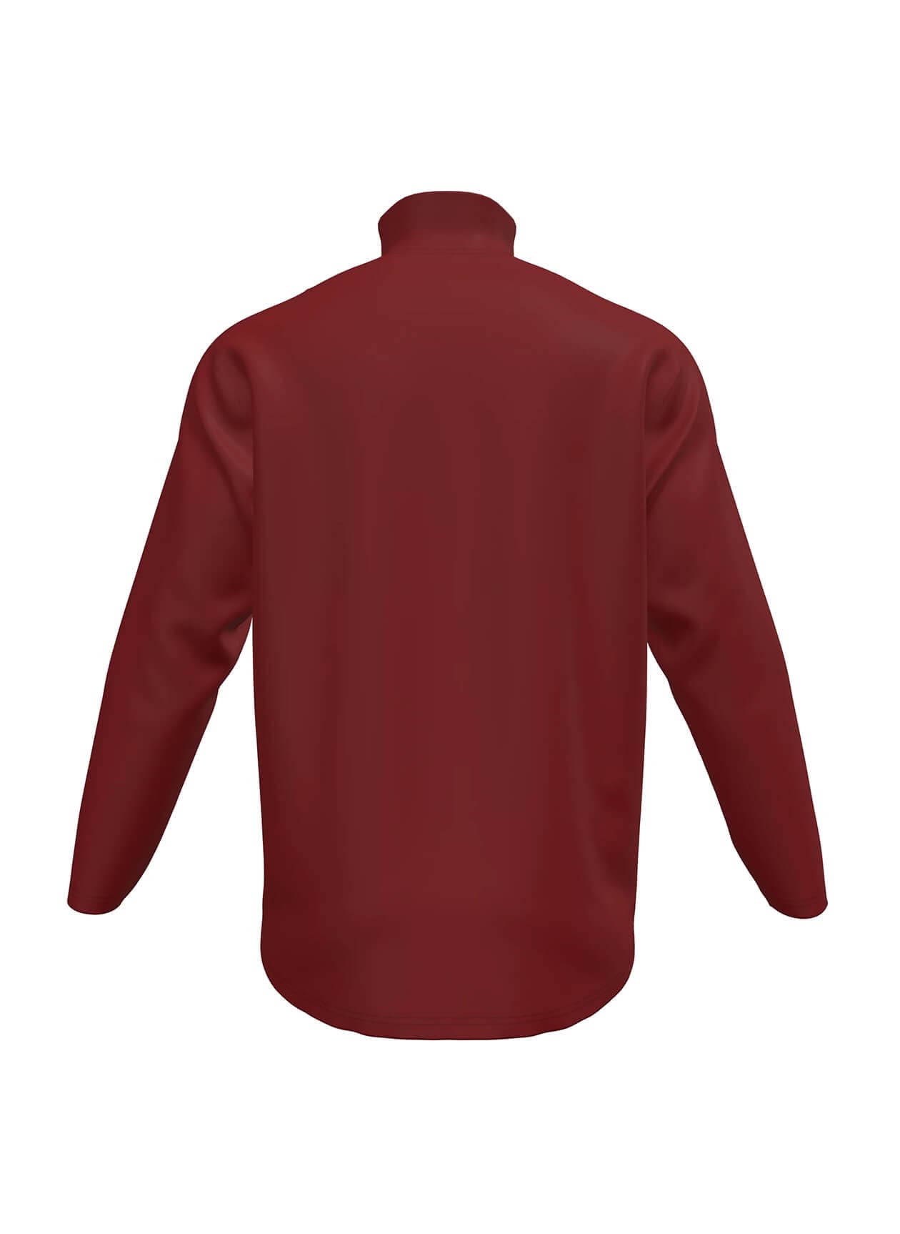 New Balance Men's Thermal Half Zip - Mercury Red (MCR) 3XL