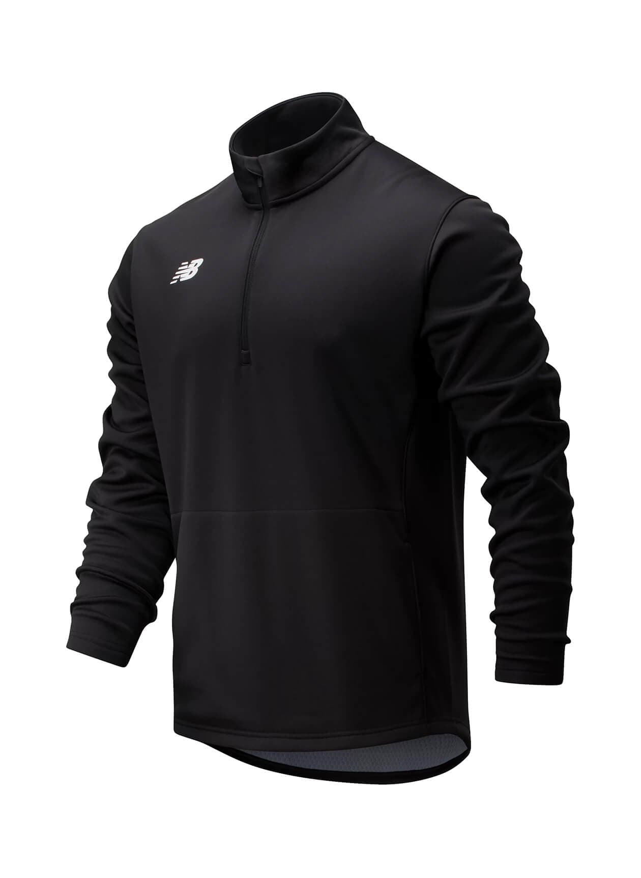 New Balance Men's Thermal Half Zip - Black 3XL