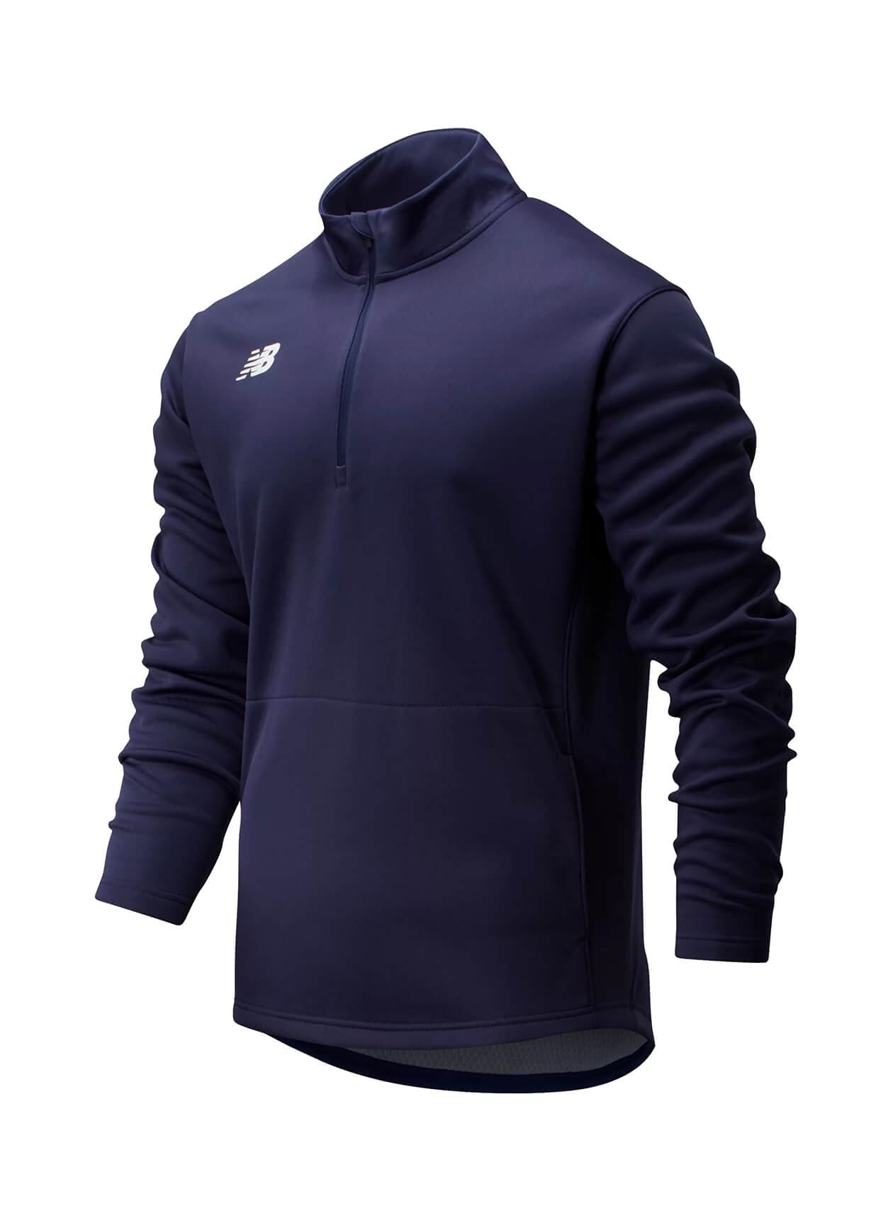 New Balance Men's Thermal Half Zip - Navy 3XL