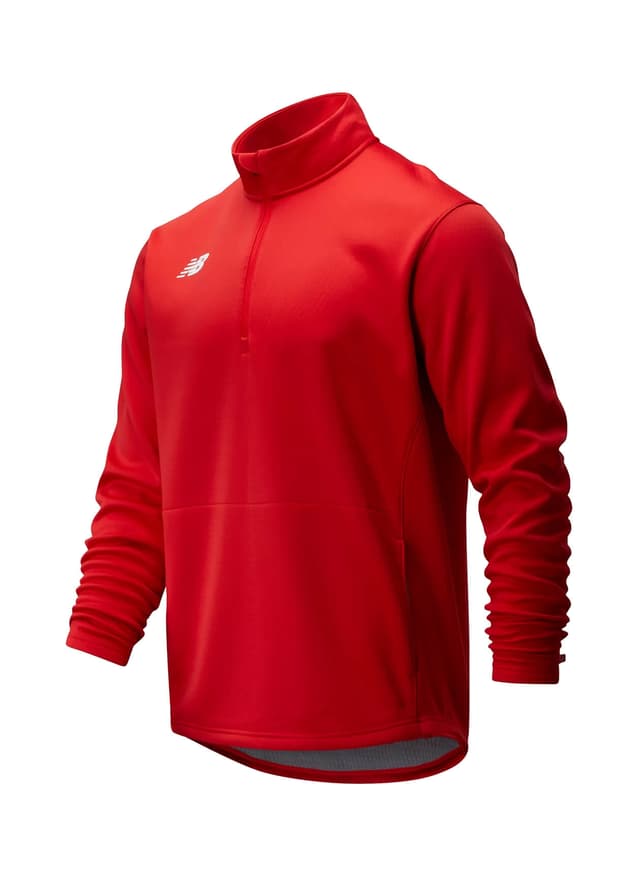 New Balance Men's Thermal Half Zip - Team Red (TRE) 3XL