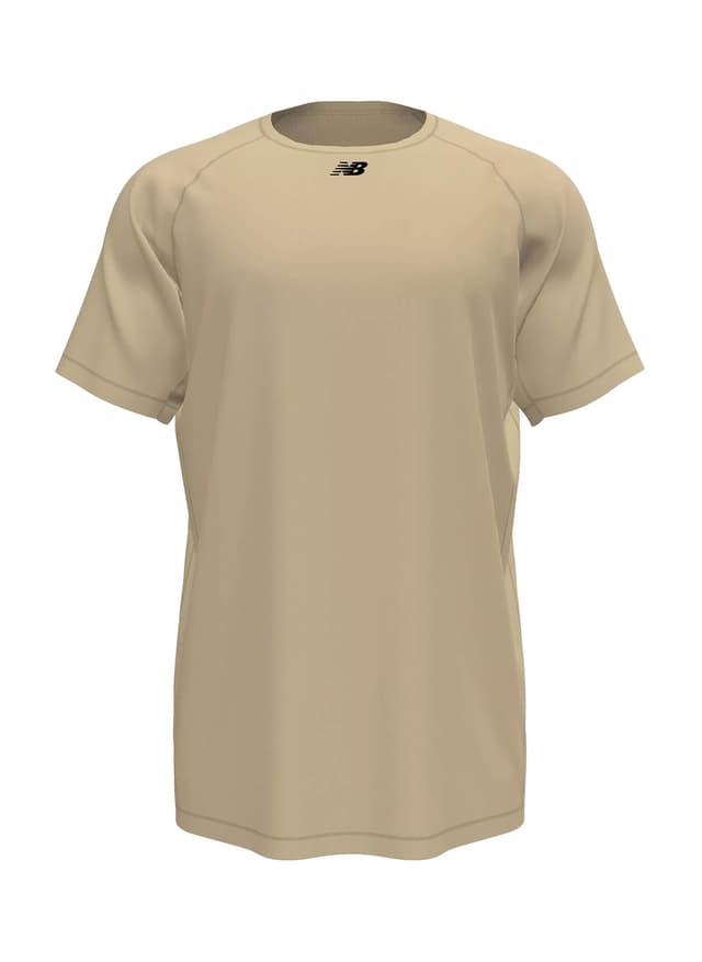 New Balance Men's Raglan Tech T-Shirt - Yellow 3XL