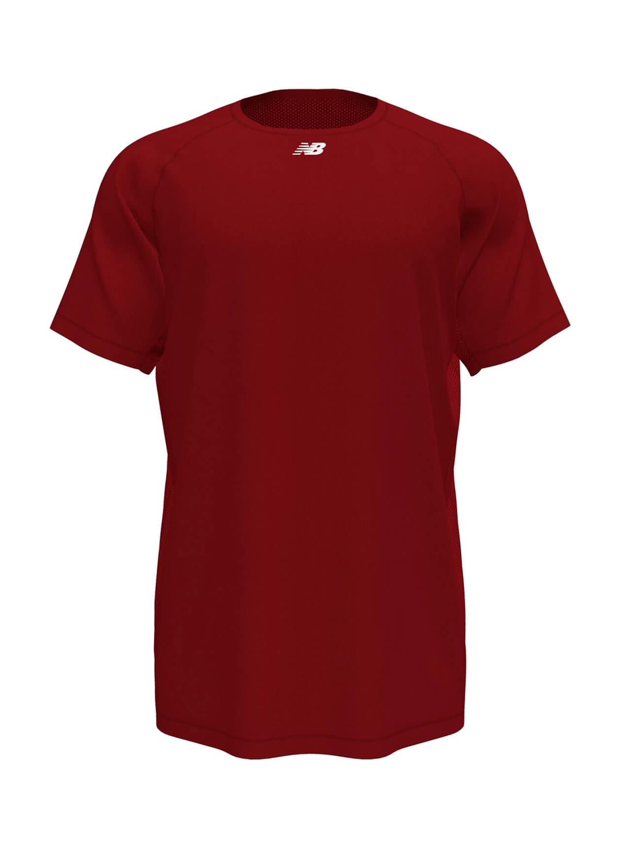 New Balance Men's Raglan Tech T-Shirt - Mercury Red (MCR) 3XL