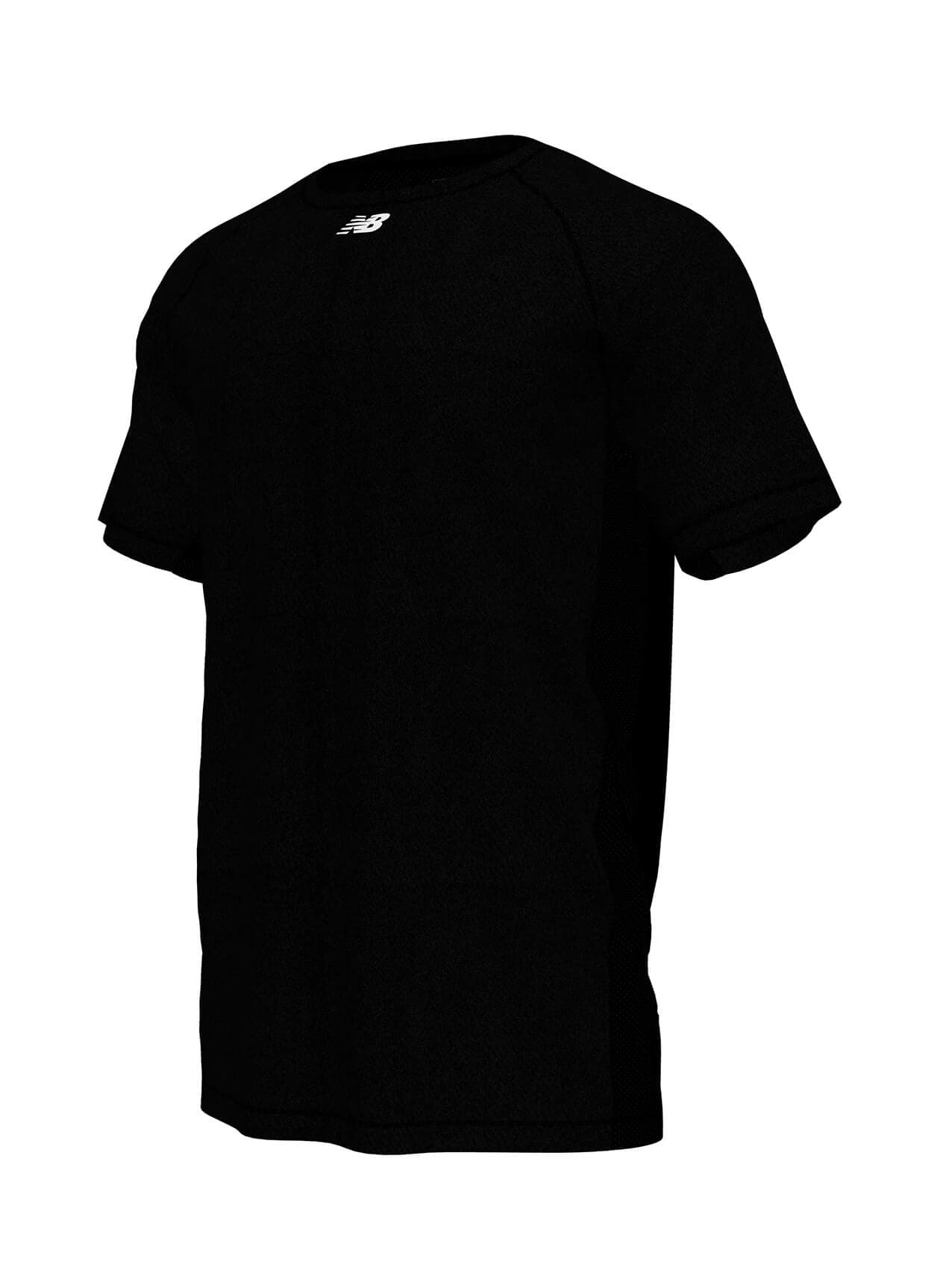 New Balance Men's Raglan Tech T-Shirt - Black 3XL