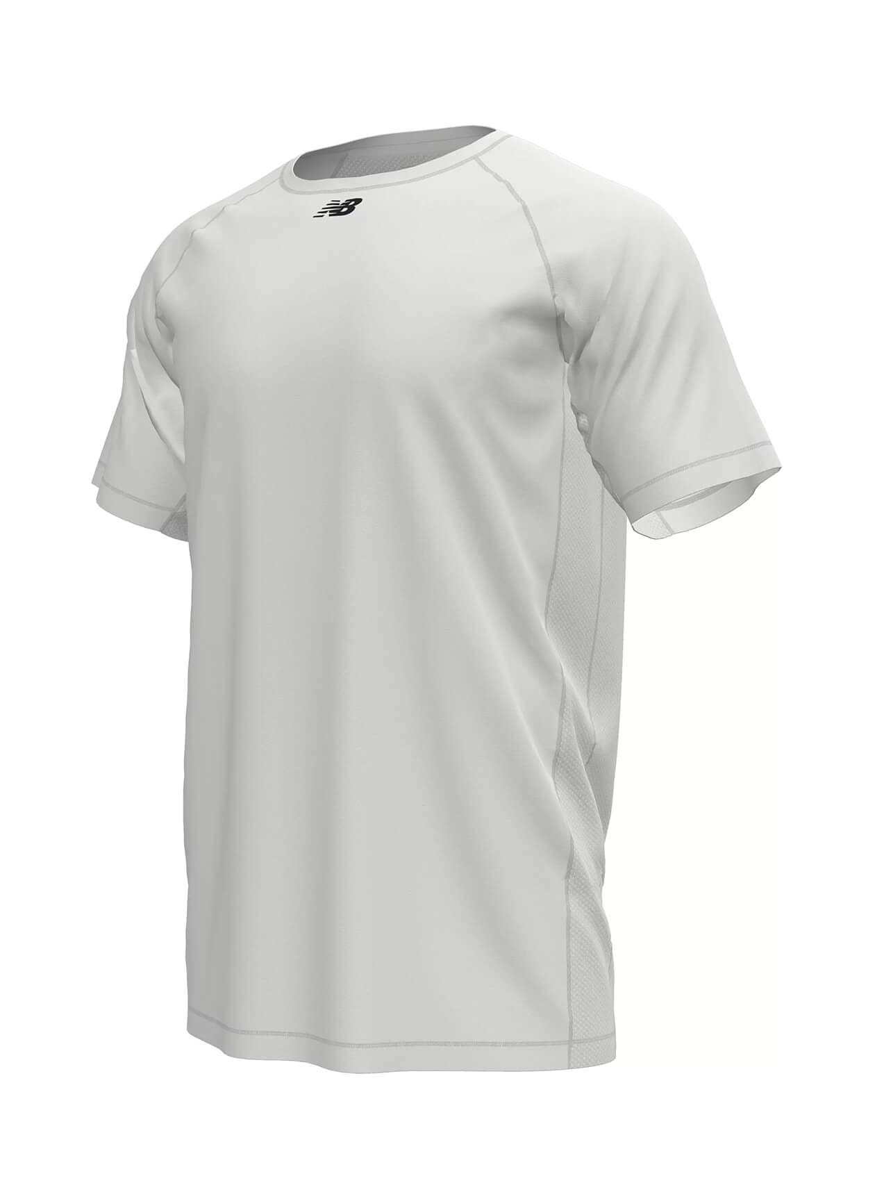 New Balance Men's Raglan Tech T-Shirt - White 3XL
