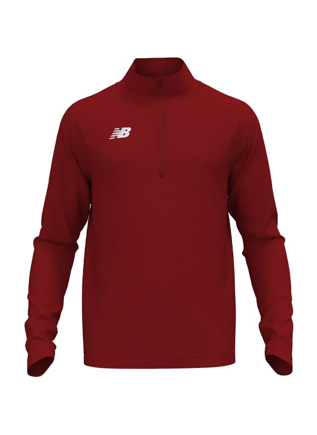 New Balance Men's Athletics Half Zip 2.0 - Mercury Red (MCR) 3XL
