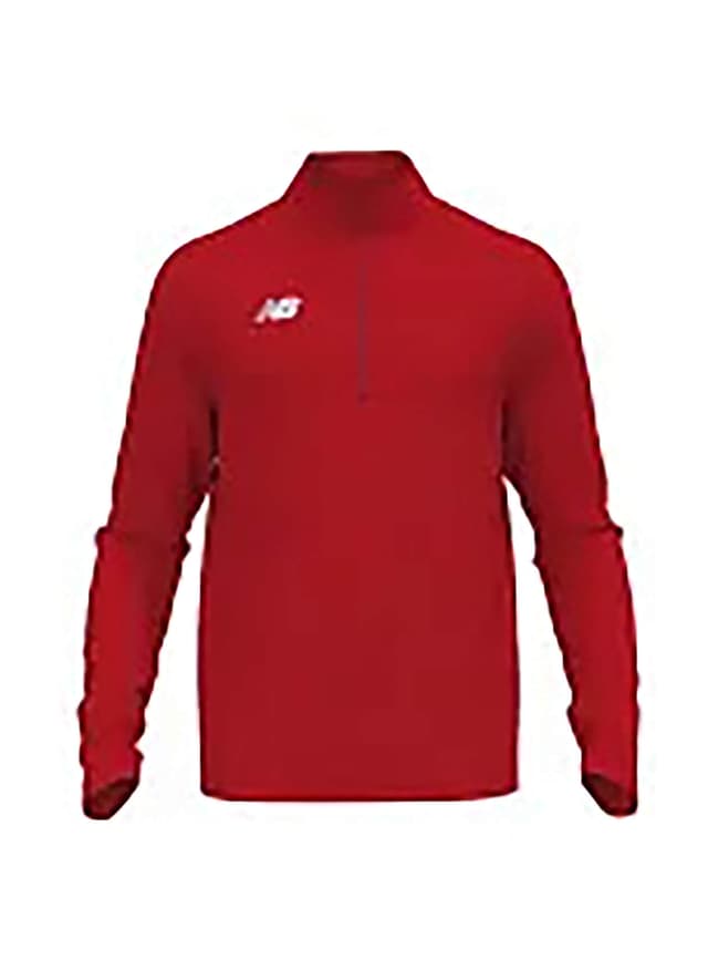 New Balance Men's Athletics Half Zip 2.0 - Red (TRE) 3XL