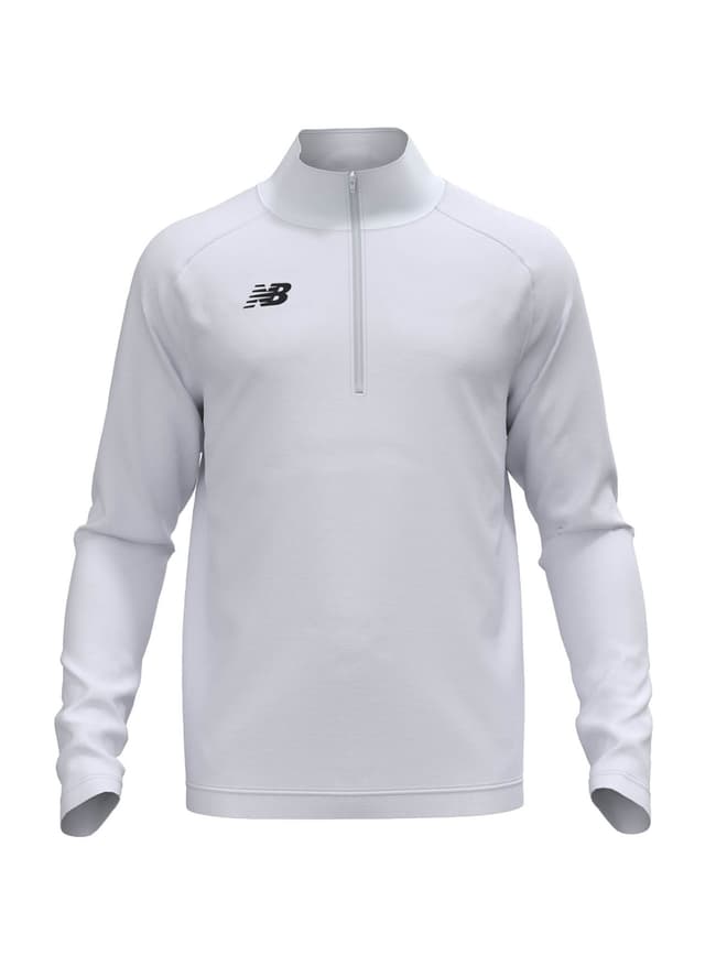 New Balance Men's Athletics Half Zip 2.0 - White 3XL