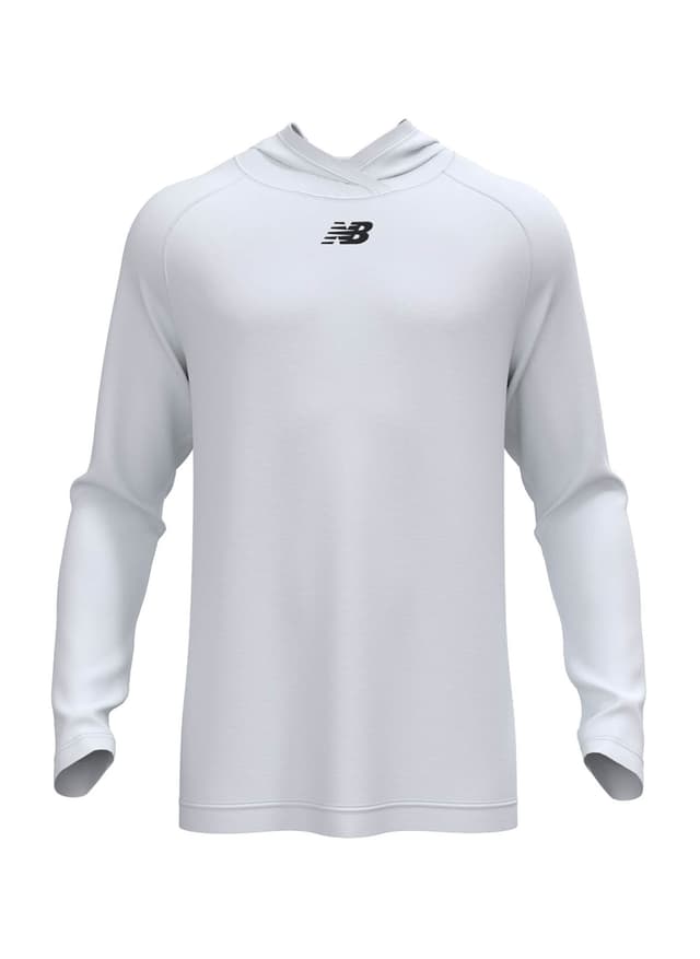 New Balance Men's Athletics Hoodie - White 3XL