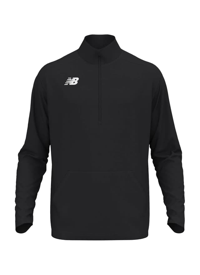 New Balance Men's Midfield Half Zip - Black 3XL