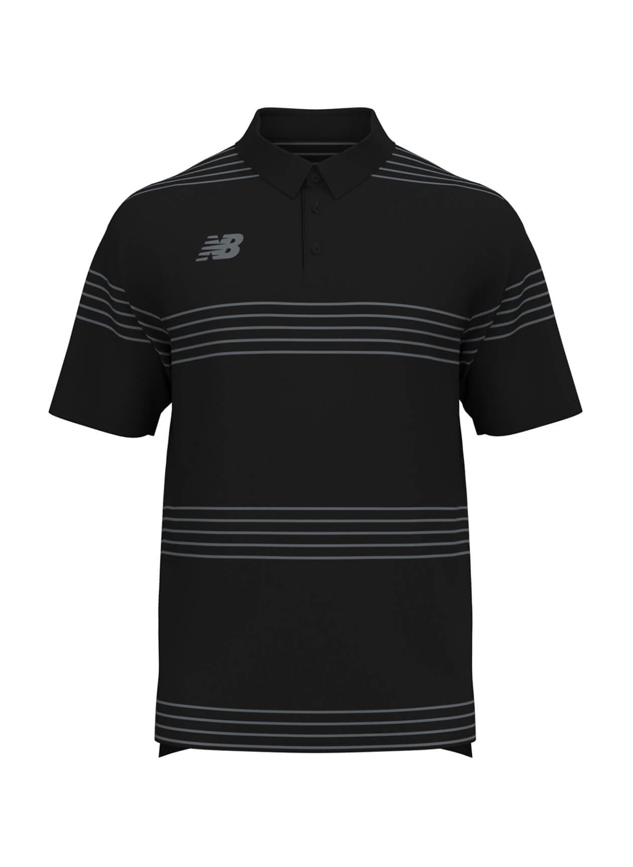 New Balance Men's Director Polo - Black 3XL