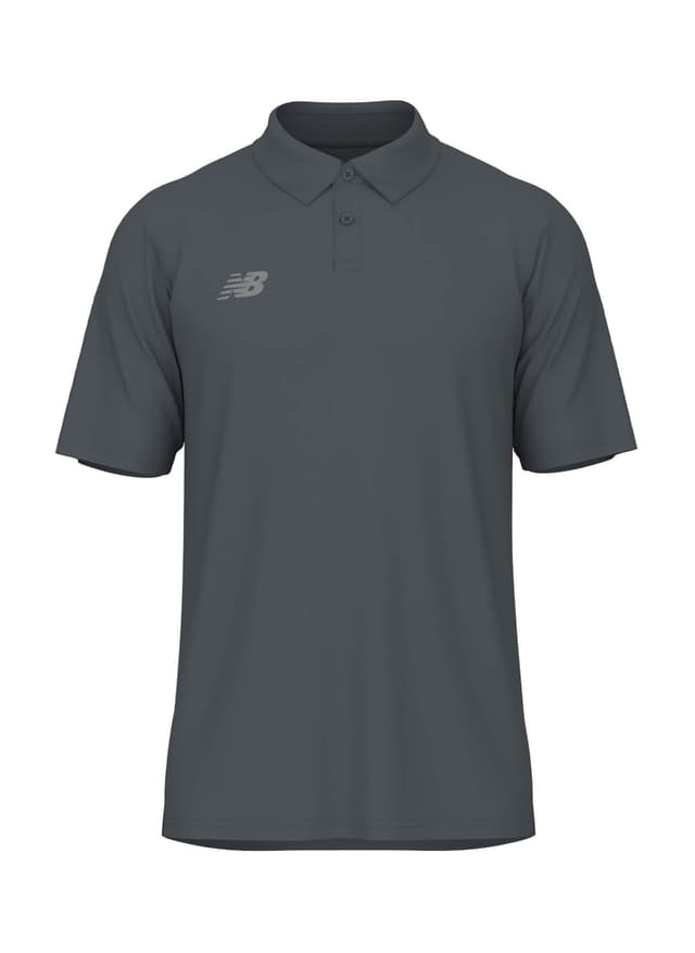 New Balance Men's Performance Polo - Dark Grey 3XL