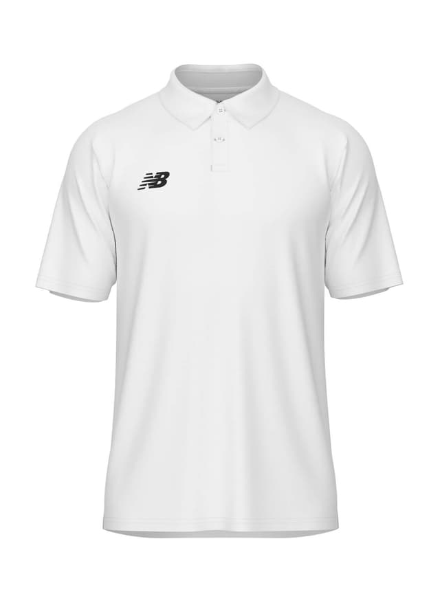 New Balance Men's Performance Polo - White 3XL