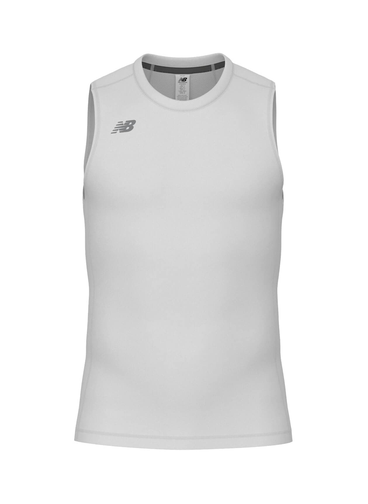 New Balance Men's Pace Sleeveless Top - White 3XL