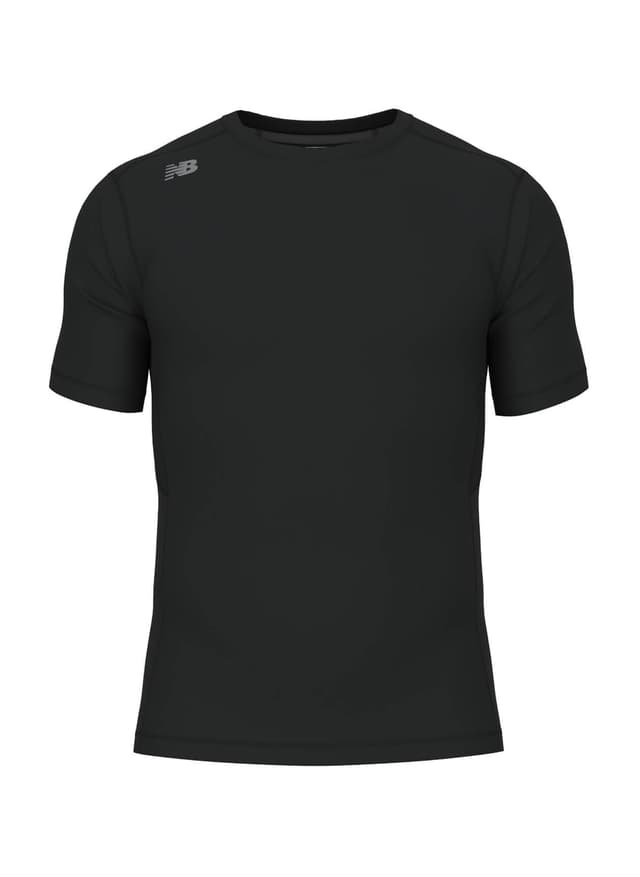 New Balance Men's Pace Short Sleeve Top - Black 3XL