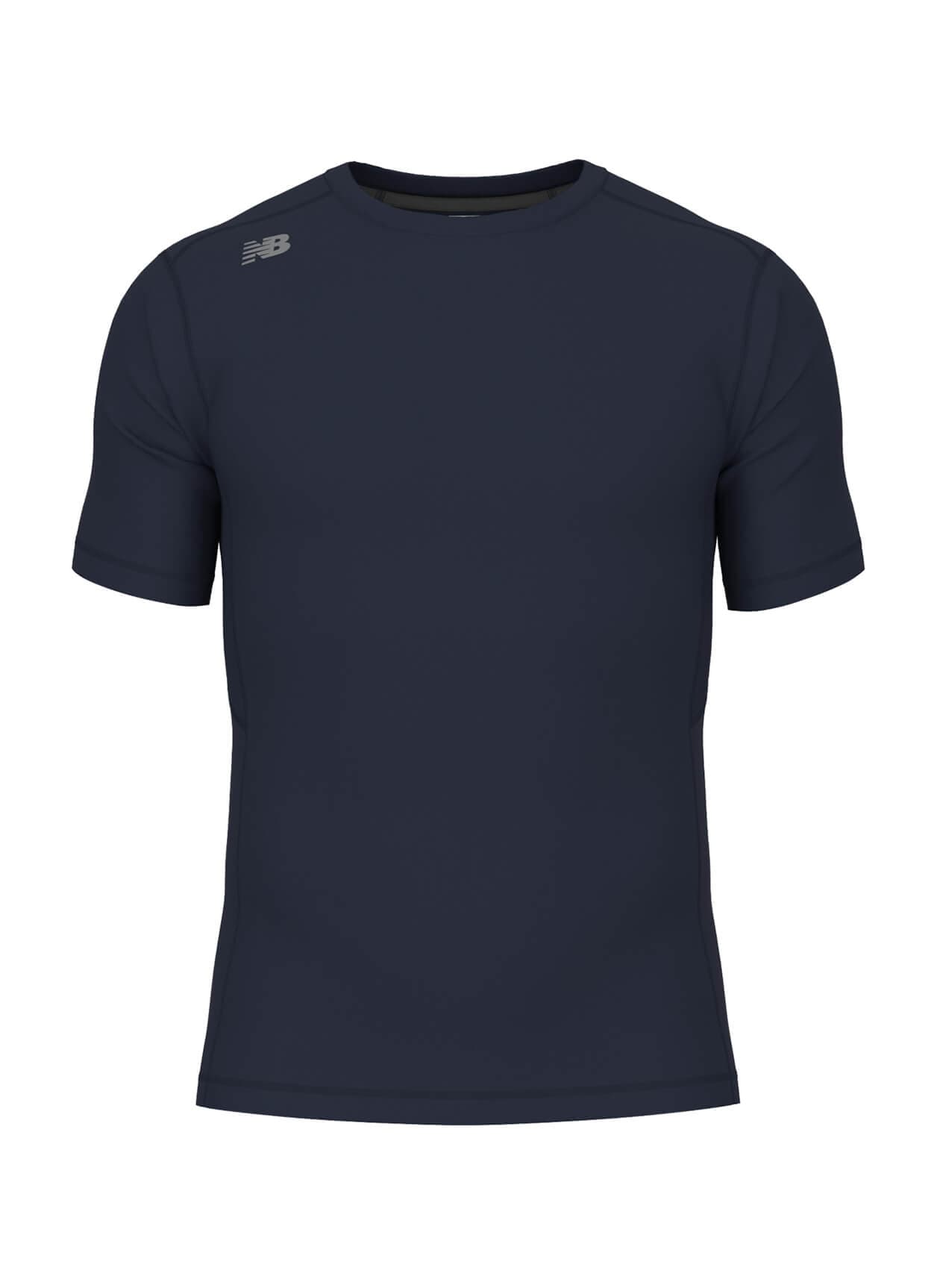 New Balance Men's Pace Short Sleeve Top - Navy 3XL
