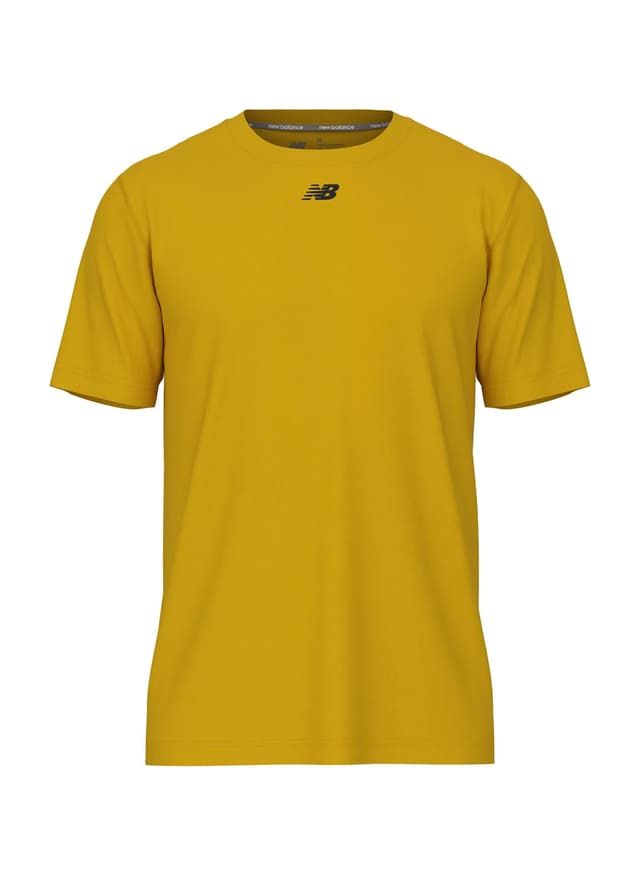 New Balance Men's Activate Tech T-Shirt - Athletic Gold (AGL) 3XL