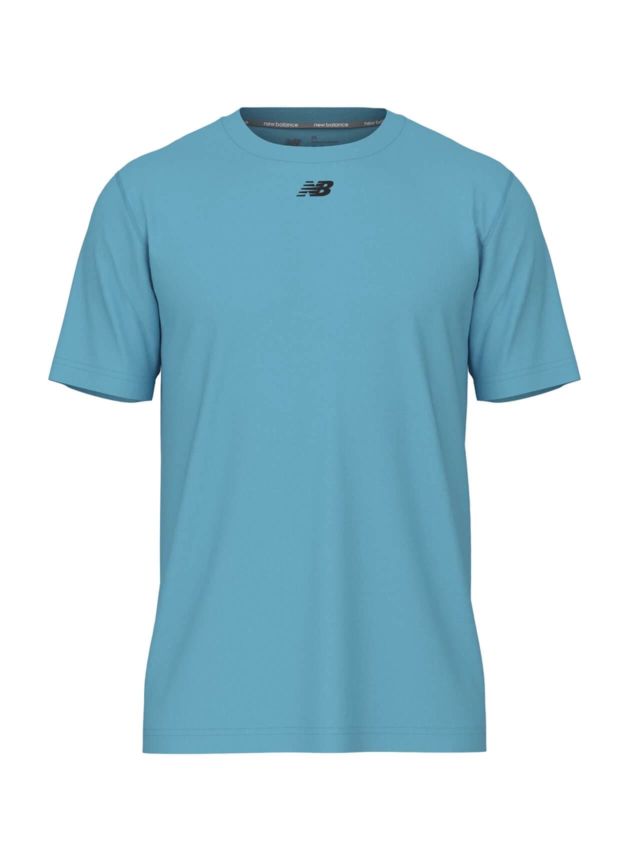 New Balance Men's Activate Tech T-Shirt - Cyan 3XL