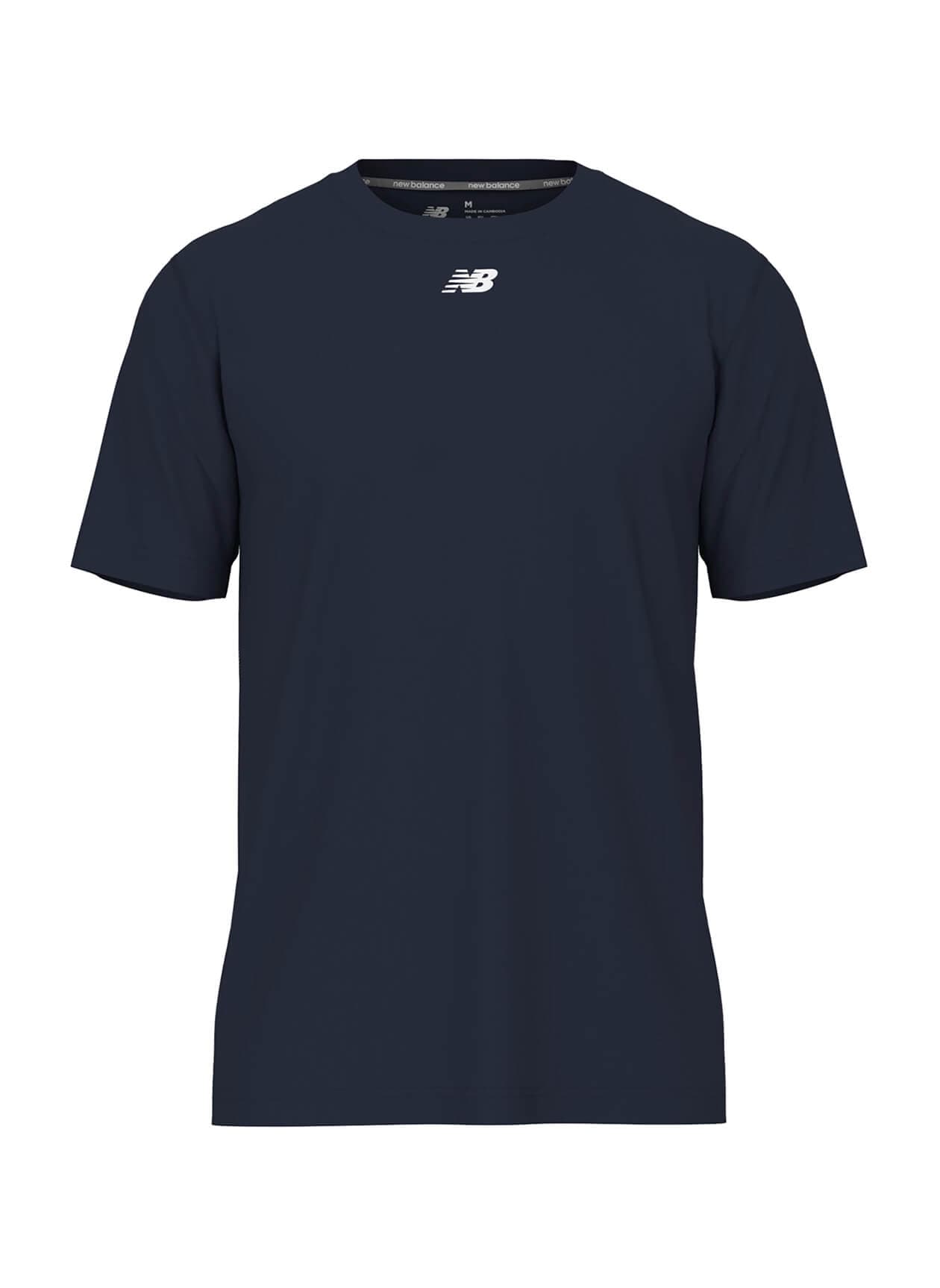 New Balance Men's Activate Tech T-Shirt - Navy 3XL