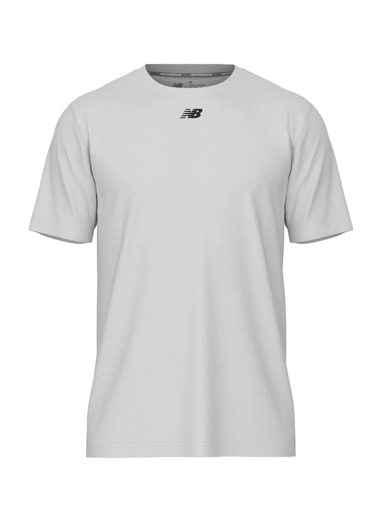New Balance Men's Activate Tech T-Shirt - White 3XL