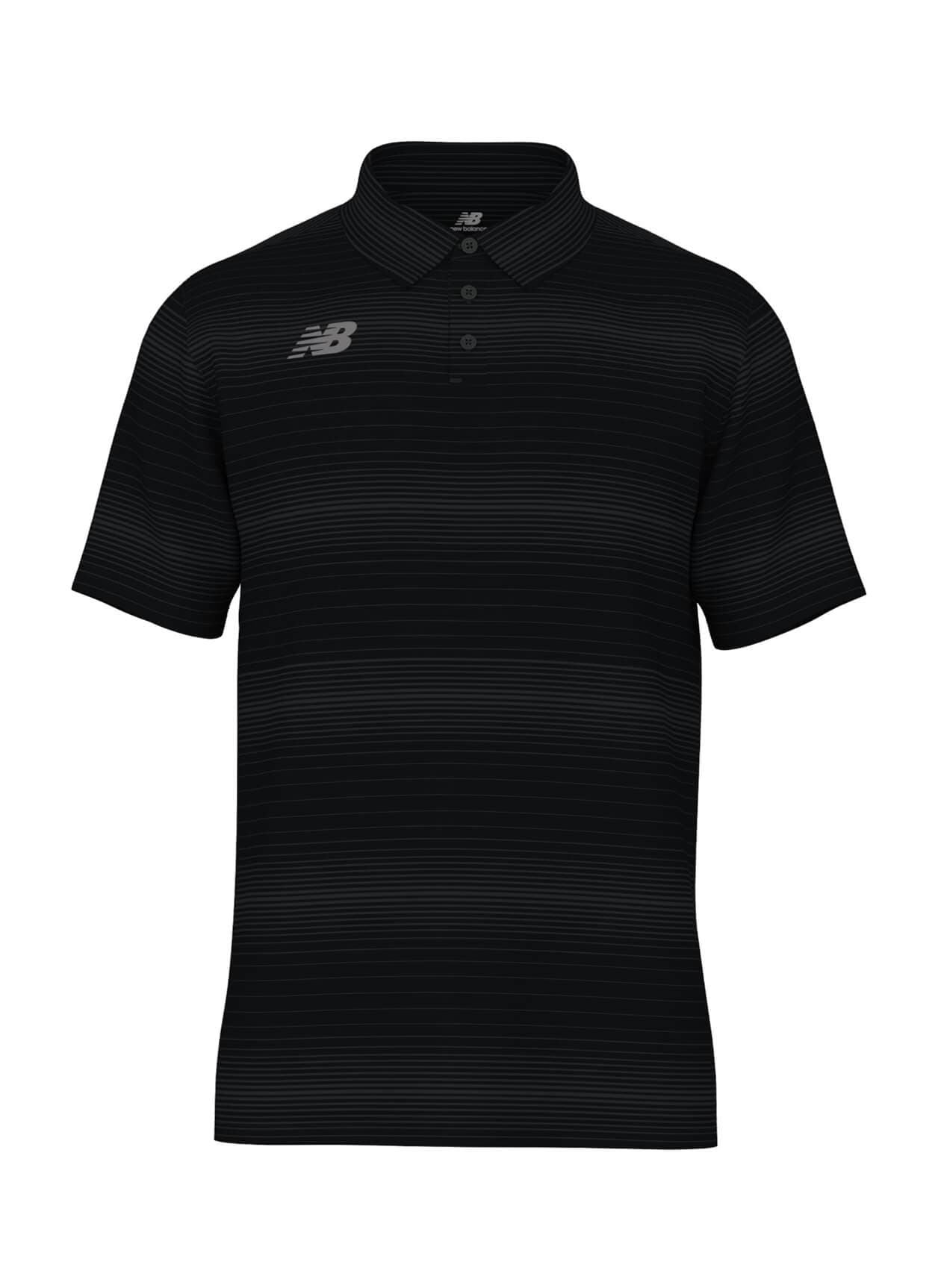 New Balance Men's Core Polo - Black 3XL