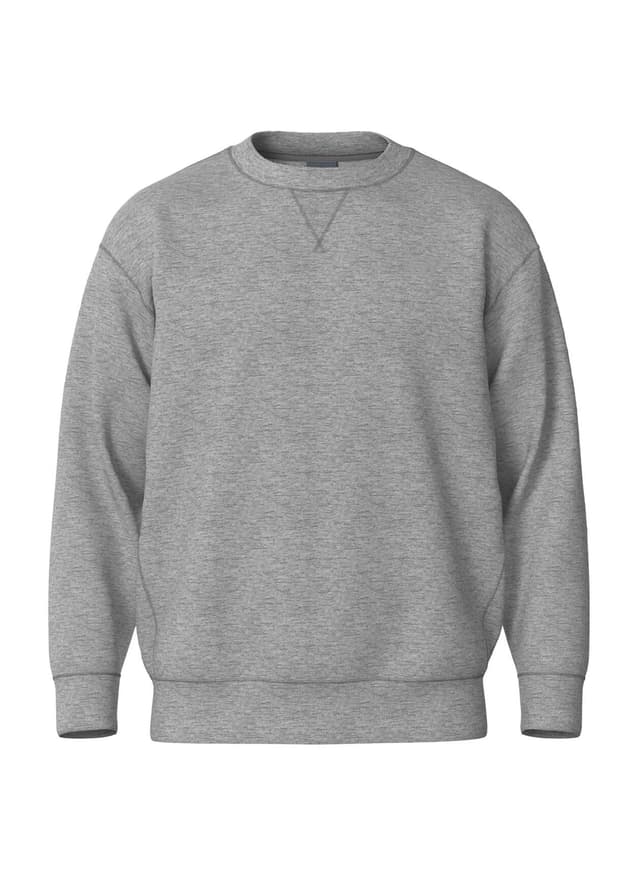 New Balance Men's Team Athletics French Terry Crew - Light Grey 3XL