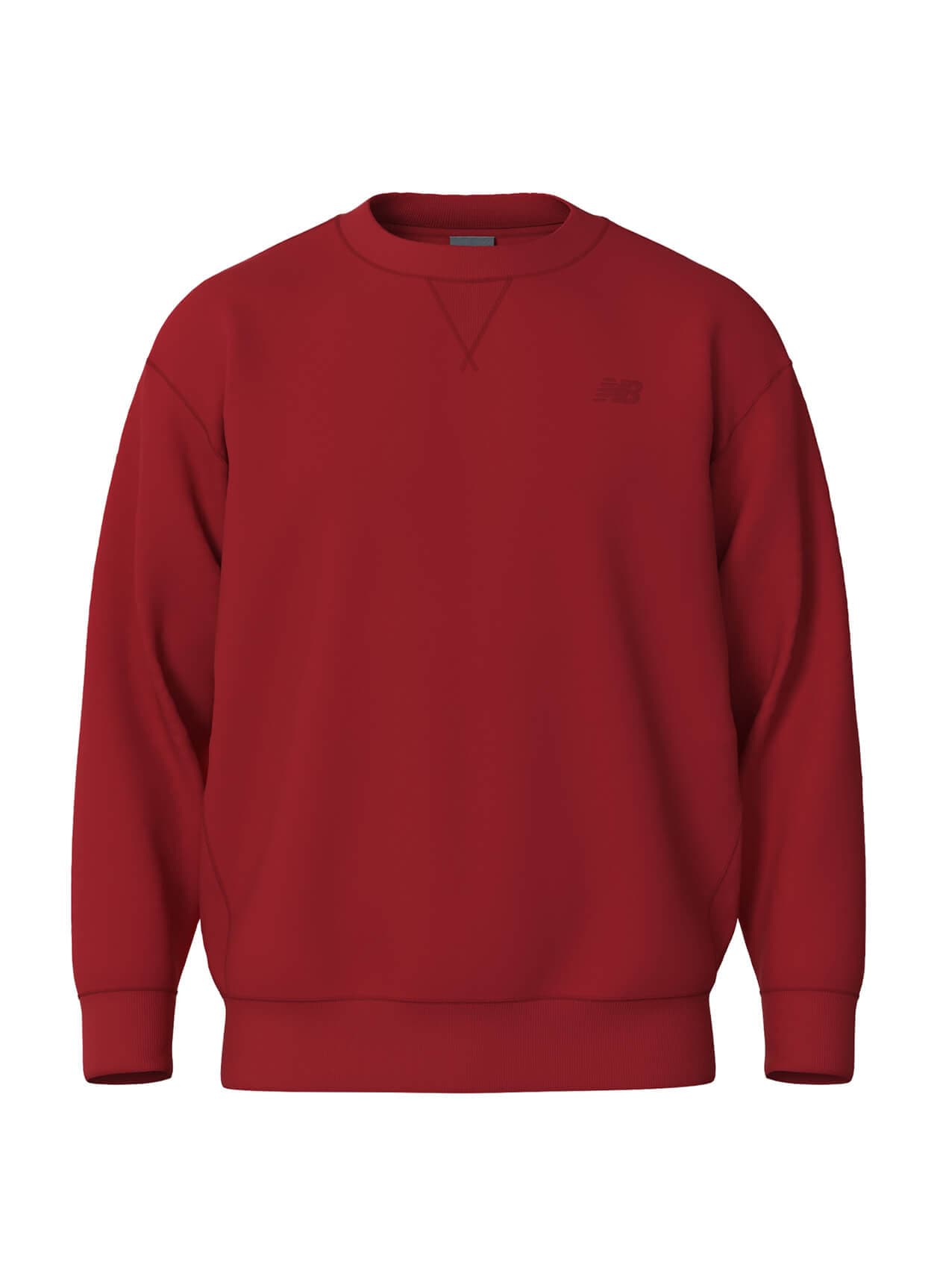 New Balance Men's Team Athletics French Terry Crew - Team Red (TRE) 3XL
