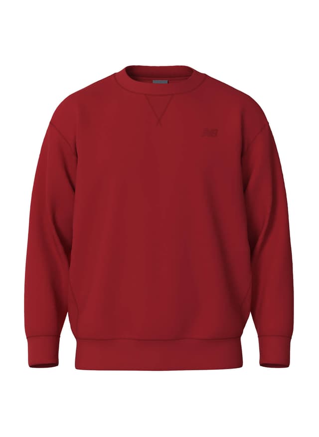 New Balance Men's Team Athletics French Terry Crew - Team Red (TRE) 3XL