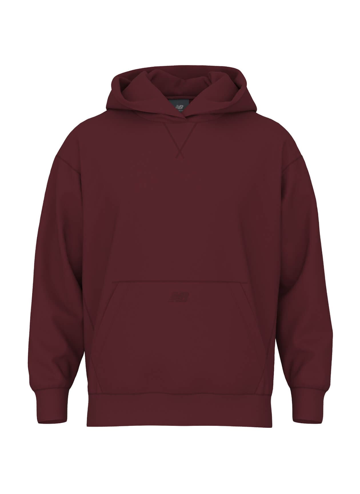New Balance Men's Team Athletics French Terry Hoodie - Mercury Red (MCR) 3XL