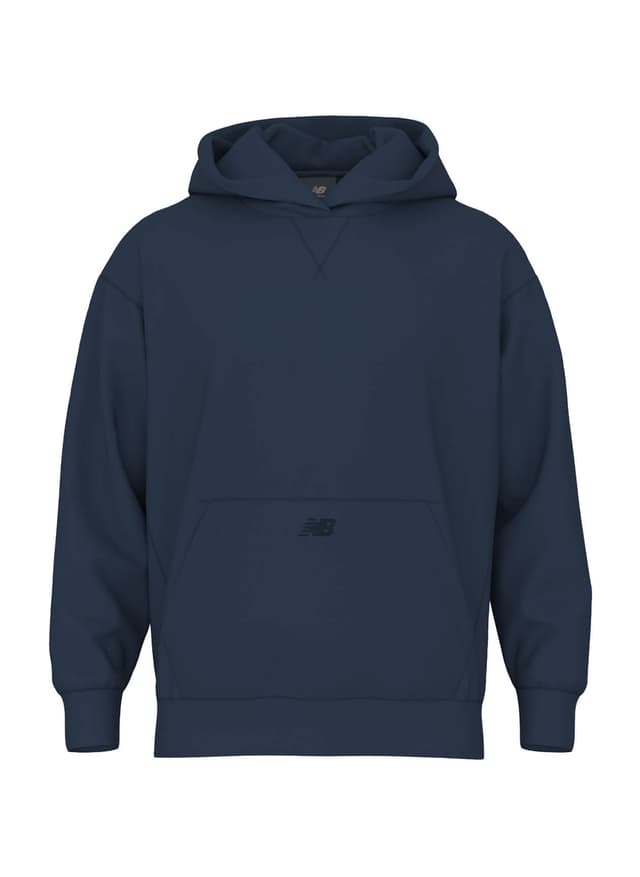 New Balance Men's Team Athletics French Terry Hoodie - Navy 3XL