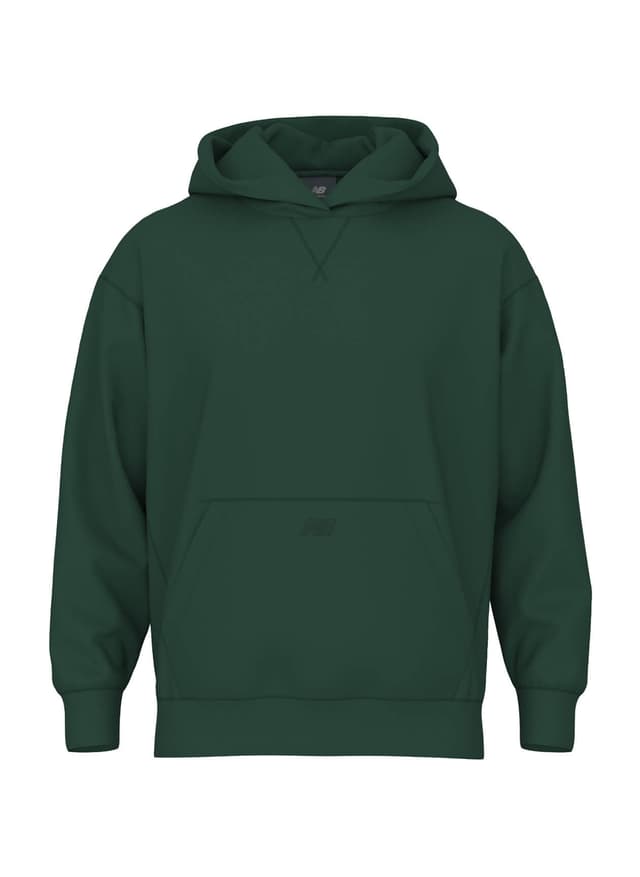 New Balance Men's Team Athletics French Terry Hoodie - Green 3XL