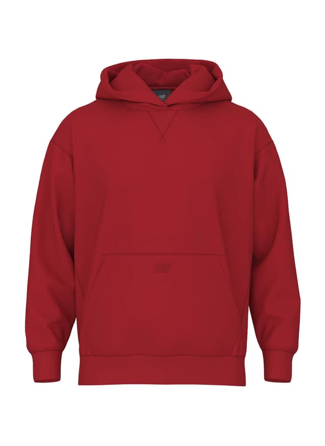 New Balance Men's Team Athletics French Terry Hoodie - Team Red (TRE) 3XL