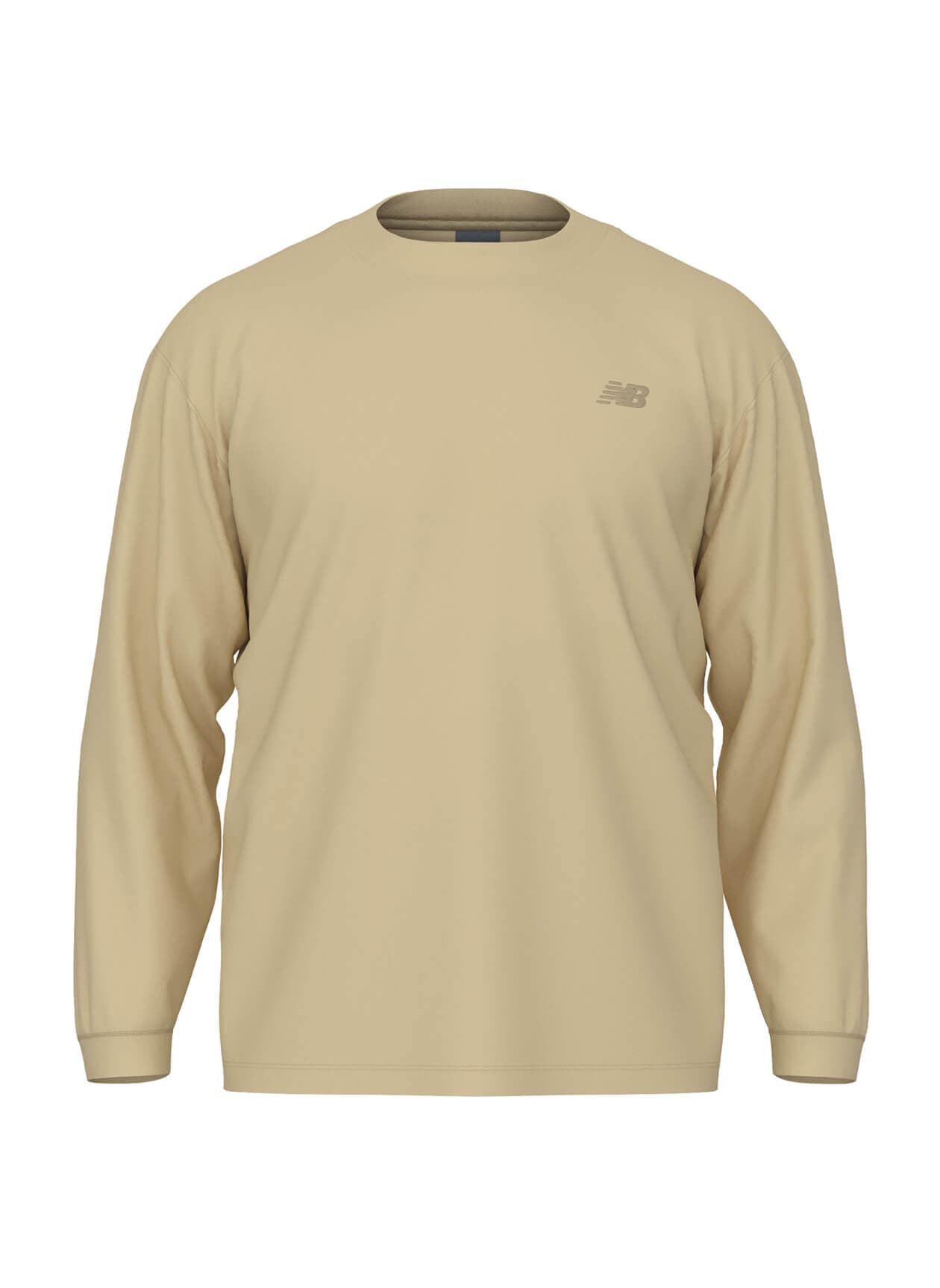New Balance Men's Team Athletics Cotton Long Sleeve - Yellow 3XL