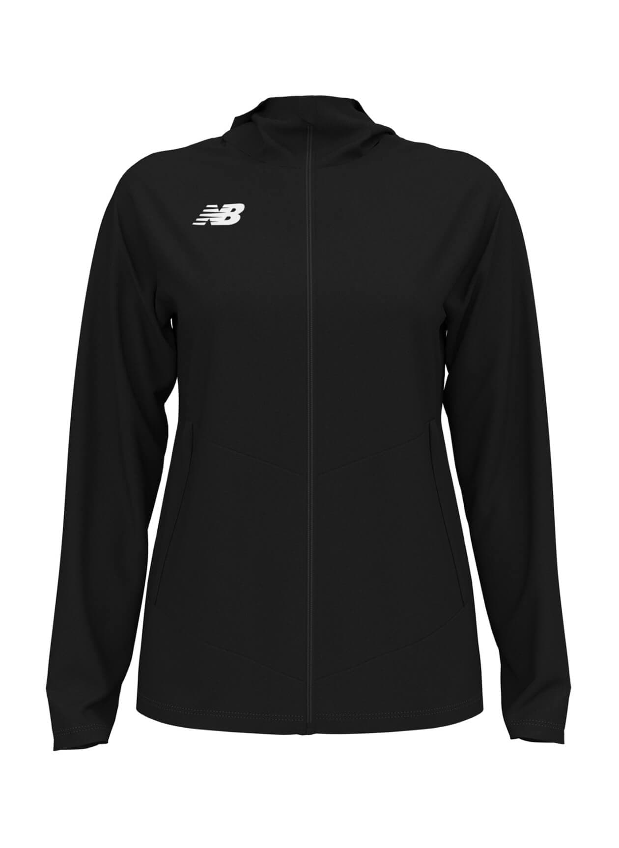 New Balance Women's Away Hoodie - Black 3XL