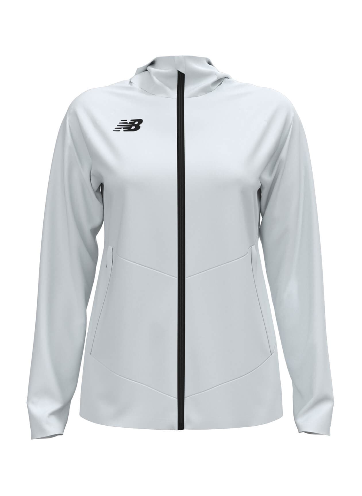 New Balance Women's Away Hoodie - White 3XL