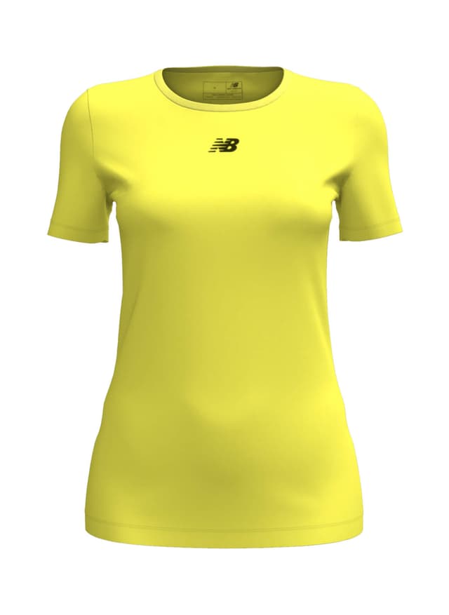 New Balance Women's Nblend T-Shirt - Hi Lite LG