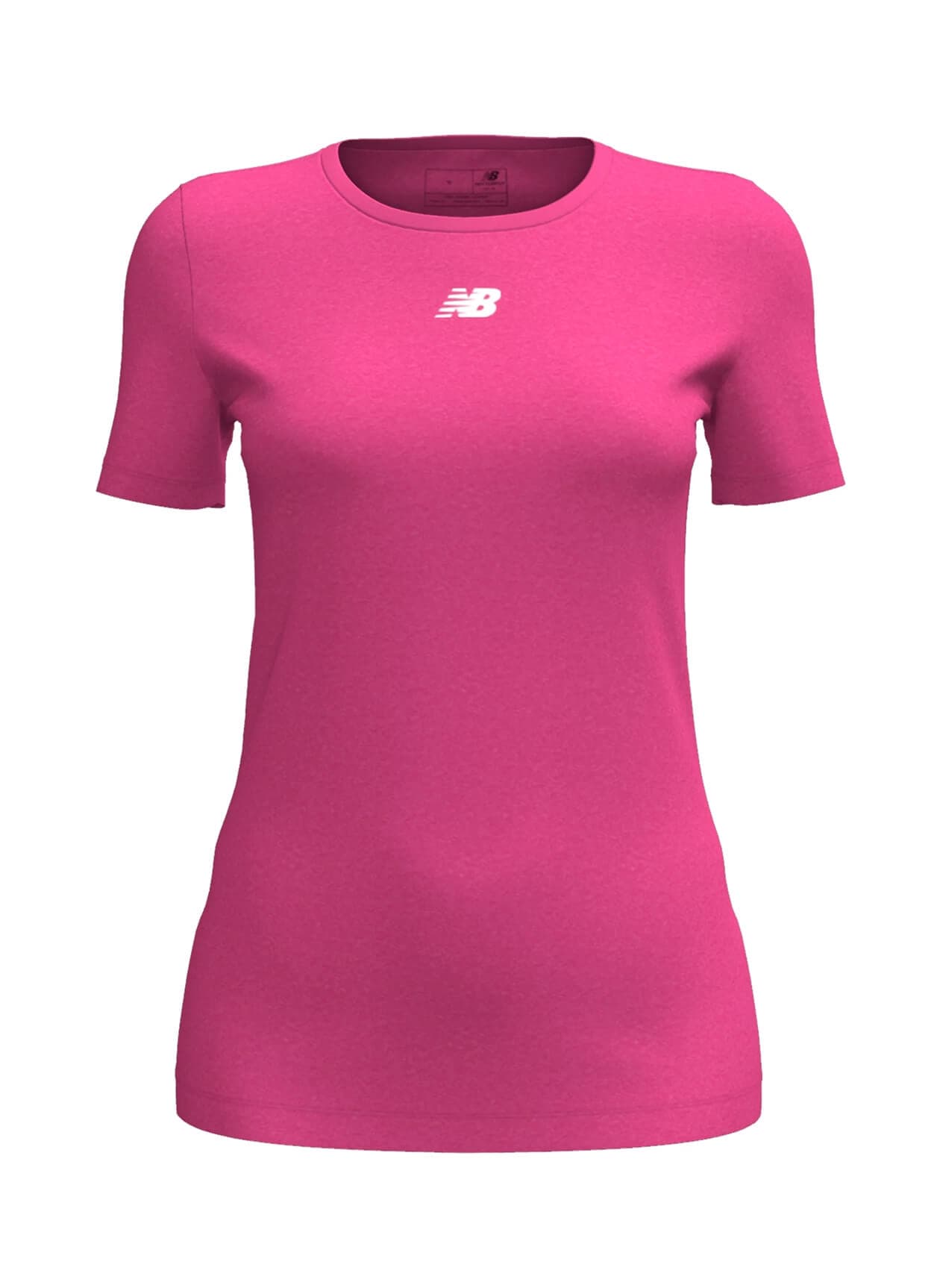 New Balance Women's Nblend T-Shirt - Pink LG