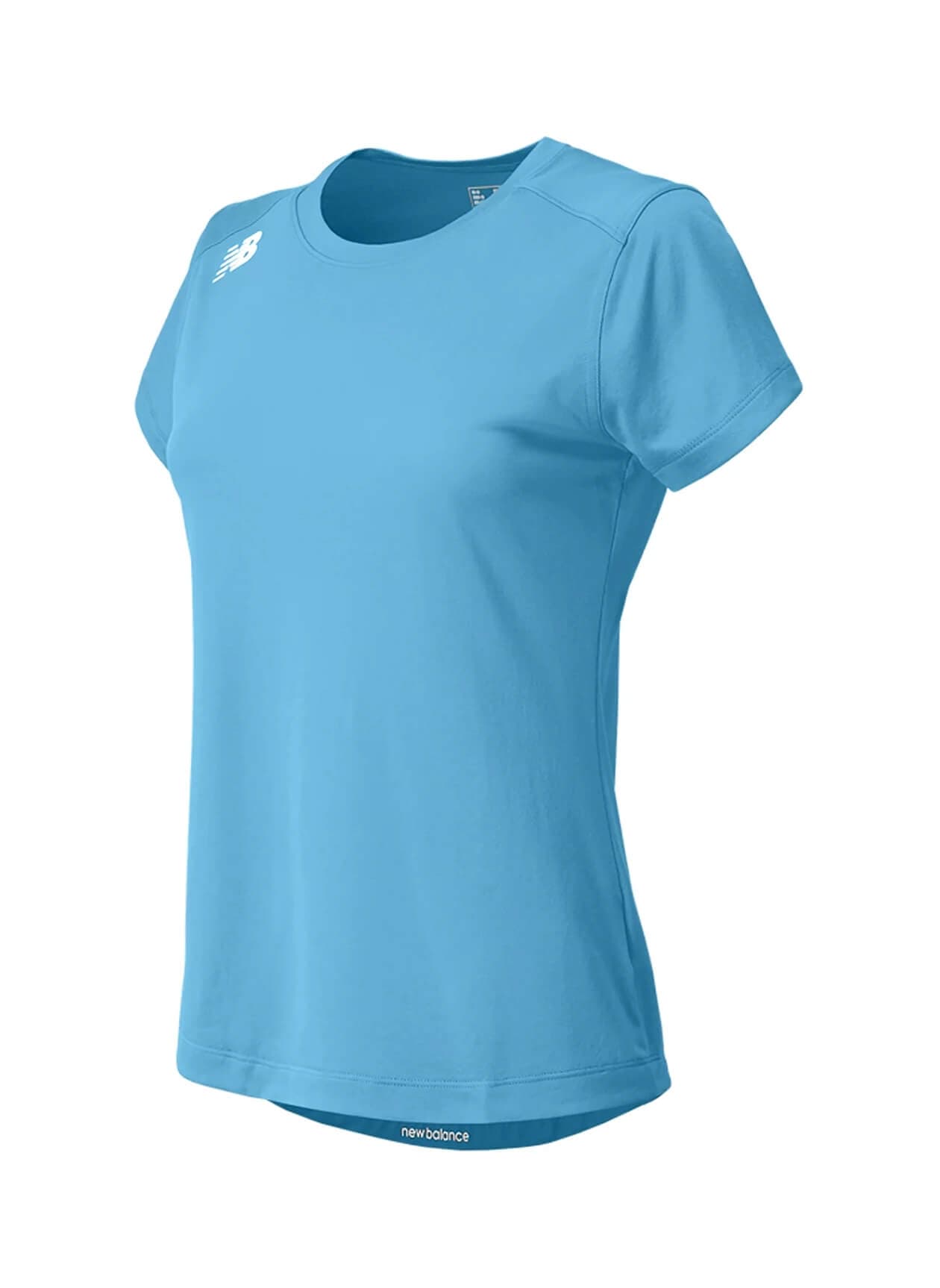 New Balance Women's Short Sleeve Tech T-Shirt - Cyan LG