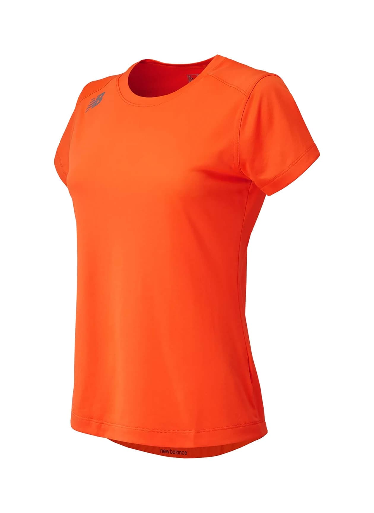 New Balance Women's Short Sleeve Tech T-Shirt - Orange LG