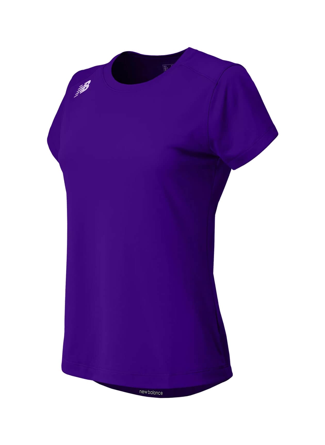 New Balance Women's Short Sleeve Tech T-Shirt - Purple LG