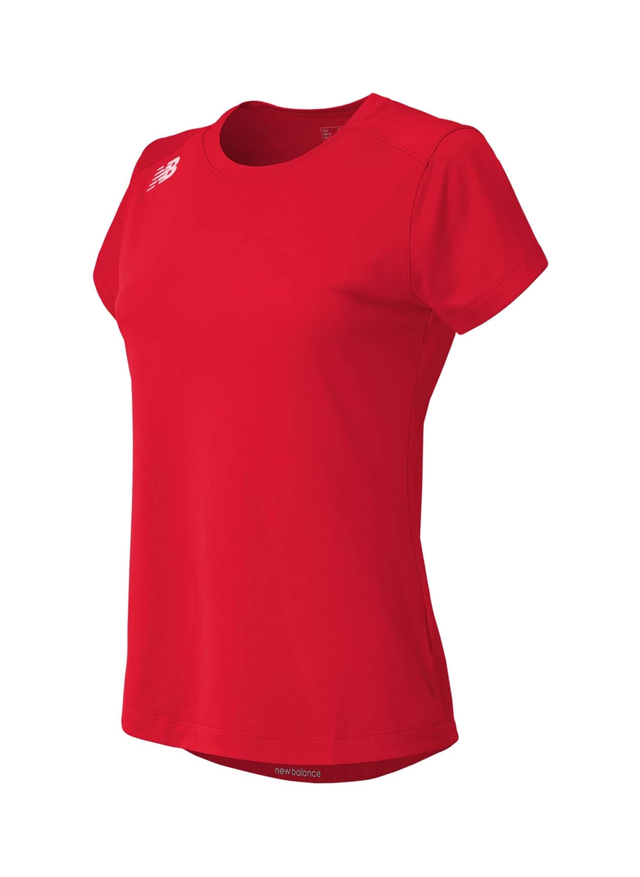 New Balance Women's Short Sleeve Tech T-Shirt - Team Red (TRE) LG