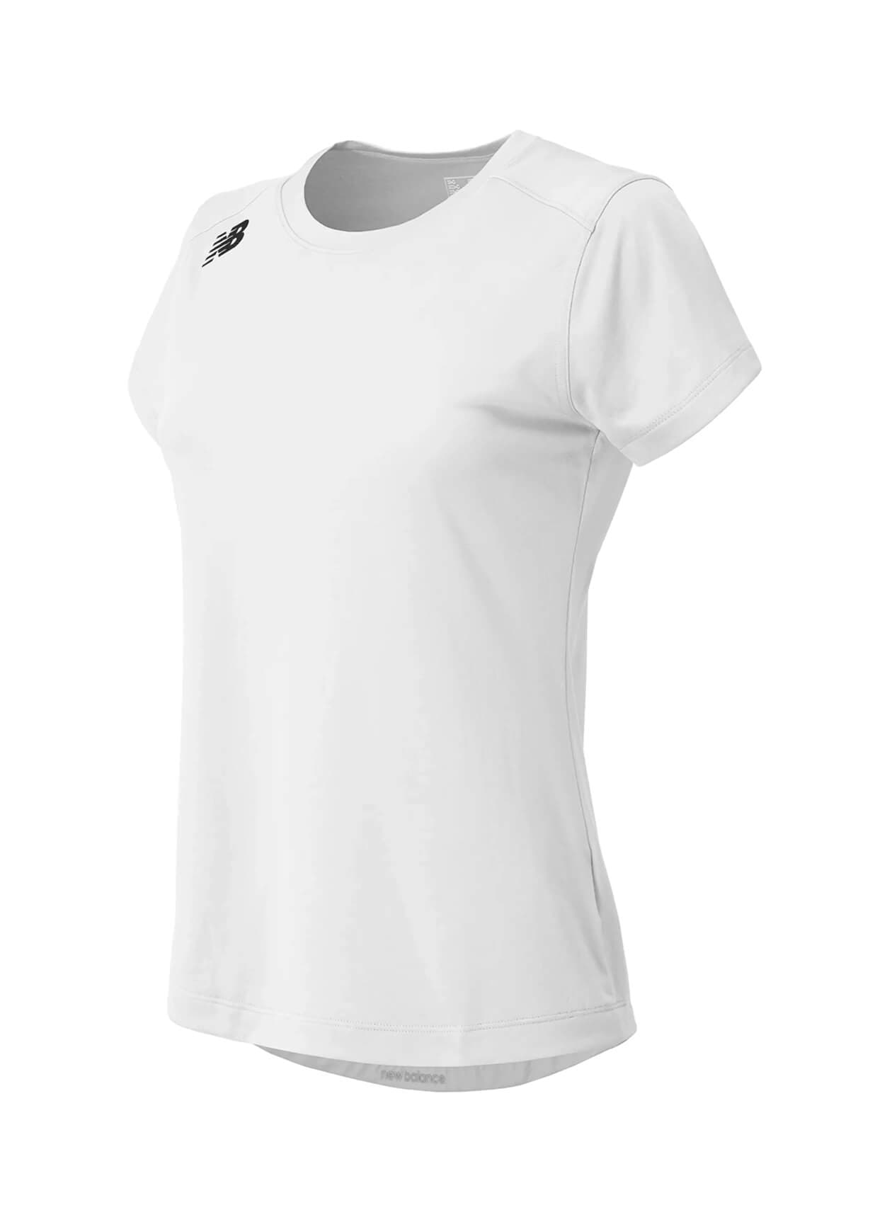 New Balance Women's Short Sleeve Tech T-Shirt - White LG