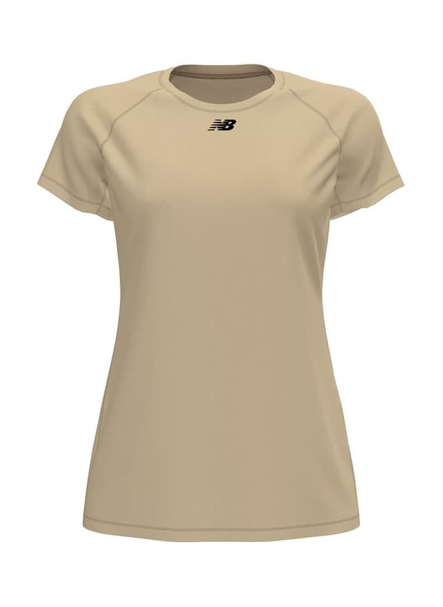 New Balance Women's Raglan Tech T-shirt - Yellow 3XL