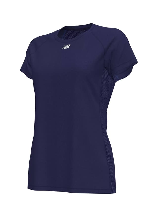 New Balance Women's Raglan Tech T-shirt - Navy 3XL