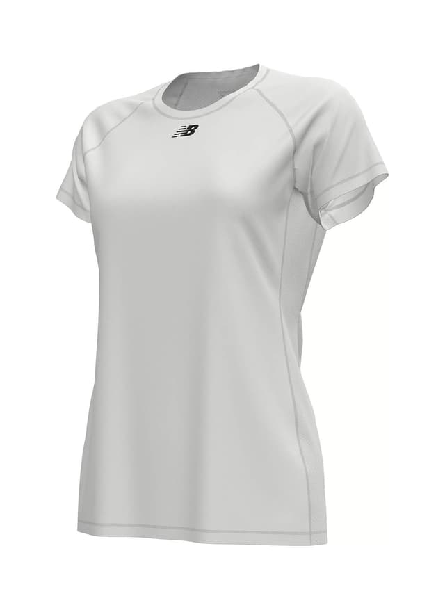 New Balance Women's Raglan Tech T-shirt - White 3XL