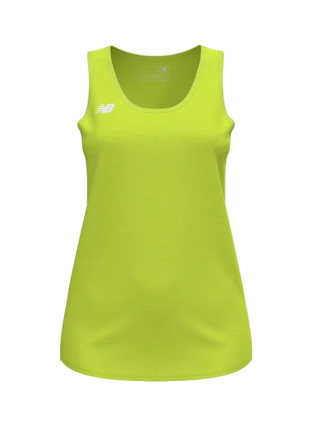 New Balance Women's Team Tank - Yellow LG