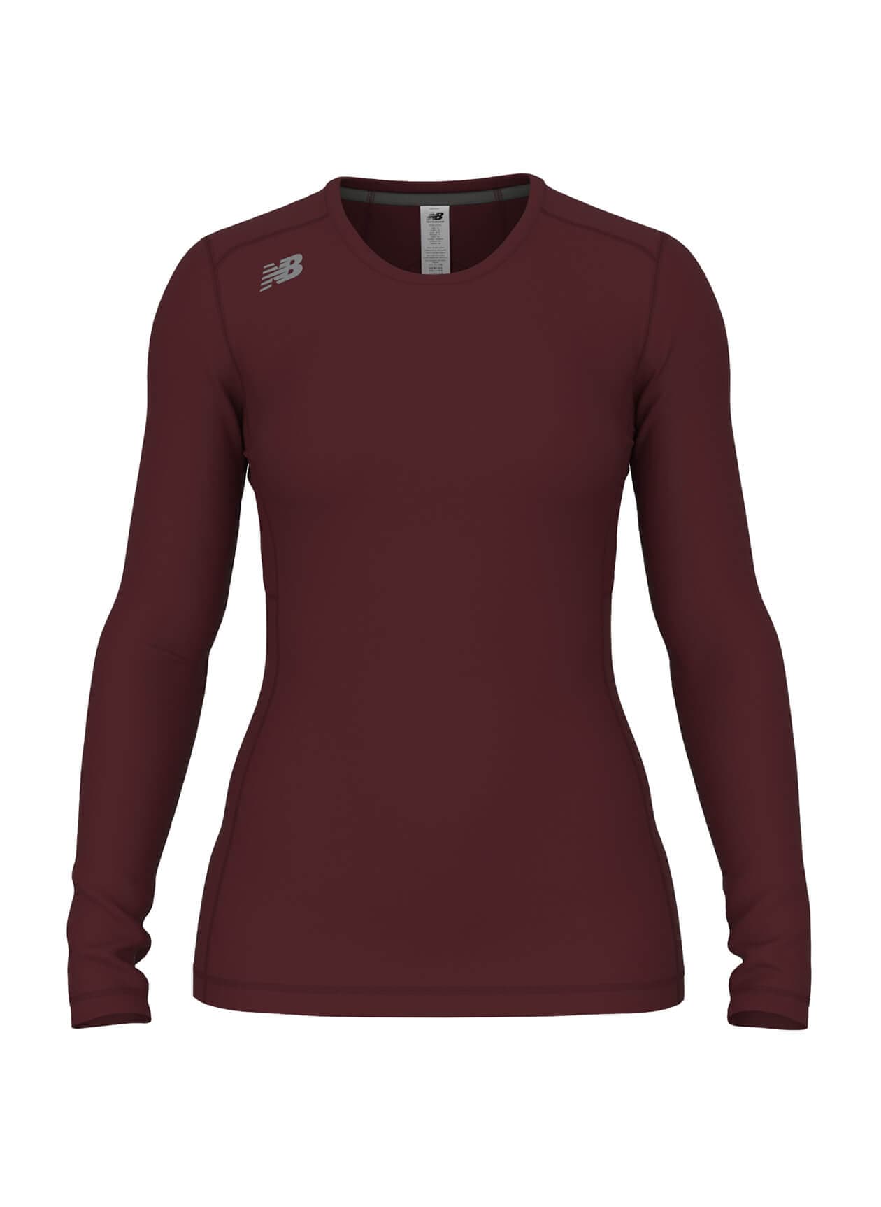 New Balance Women's Pace Long Sleeve Top - Red 3XL