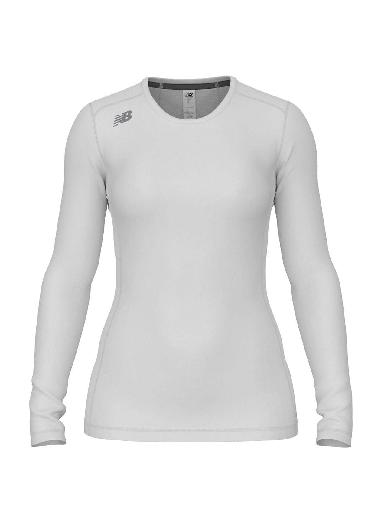 New Balance Women's Pace Long Sleeve Top - White 3XL