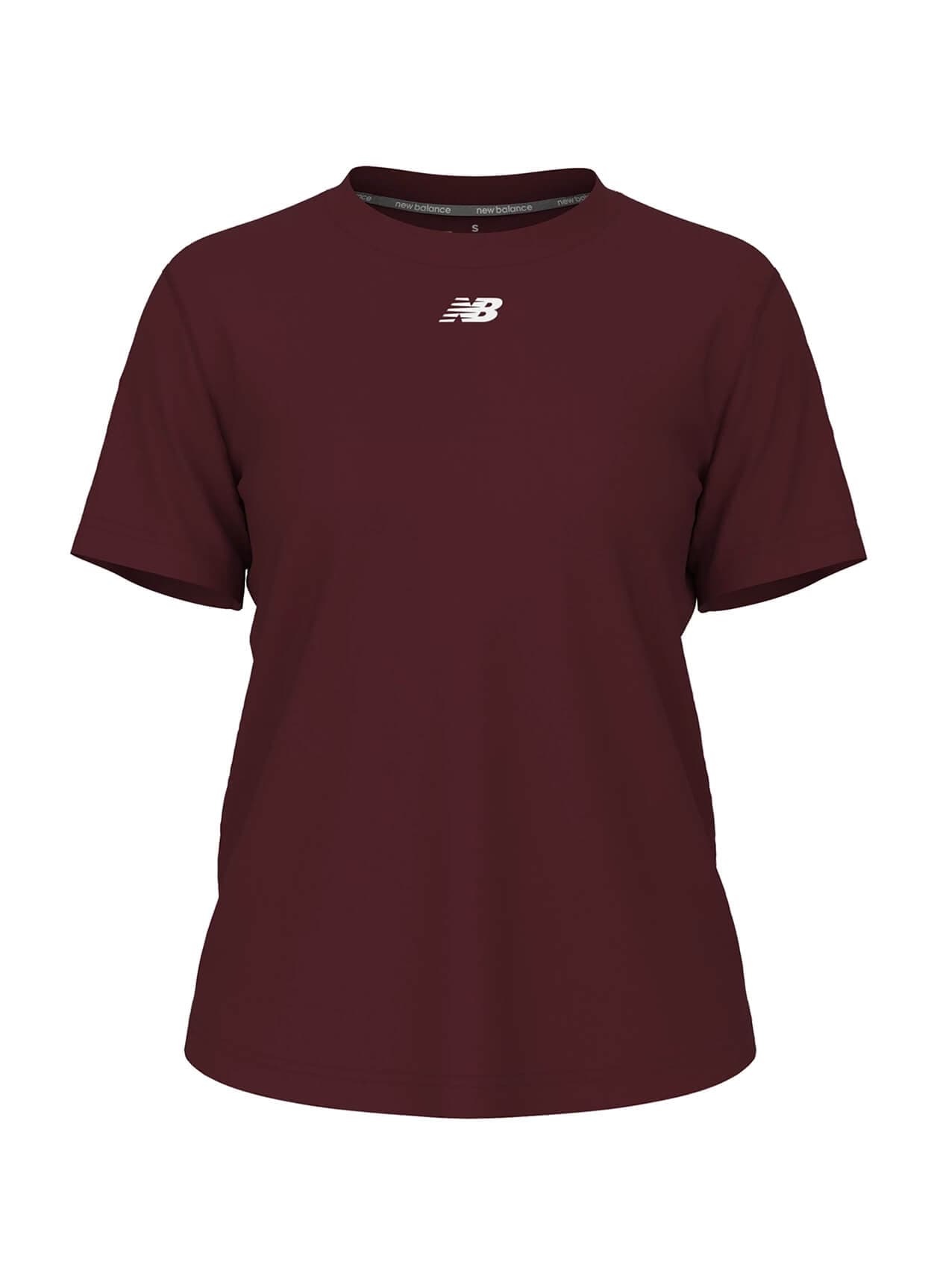 New Balance Women's Activate Tech T-Shirt - Mercury Red (MCR) LG