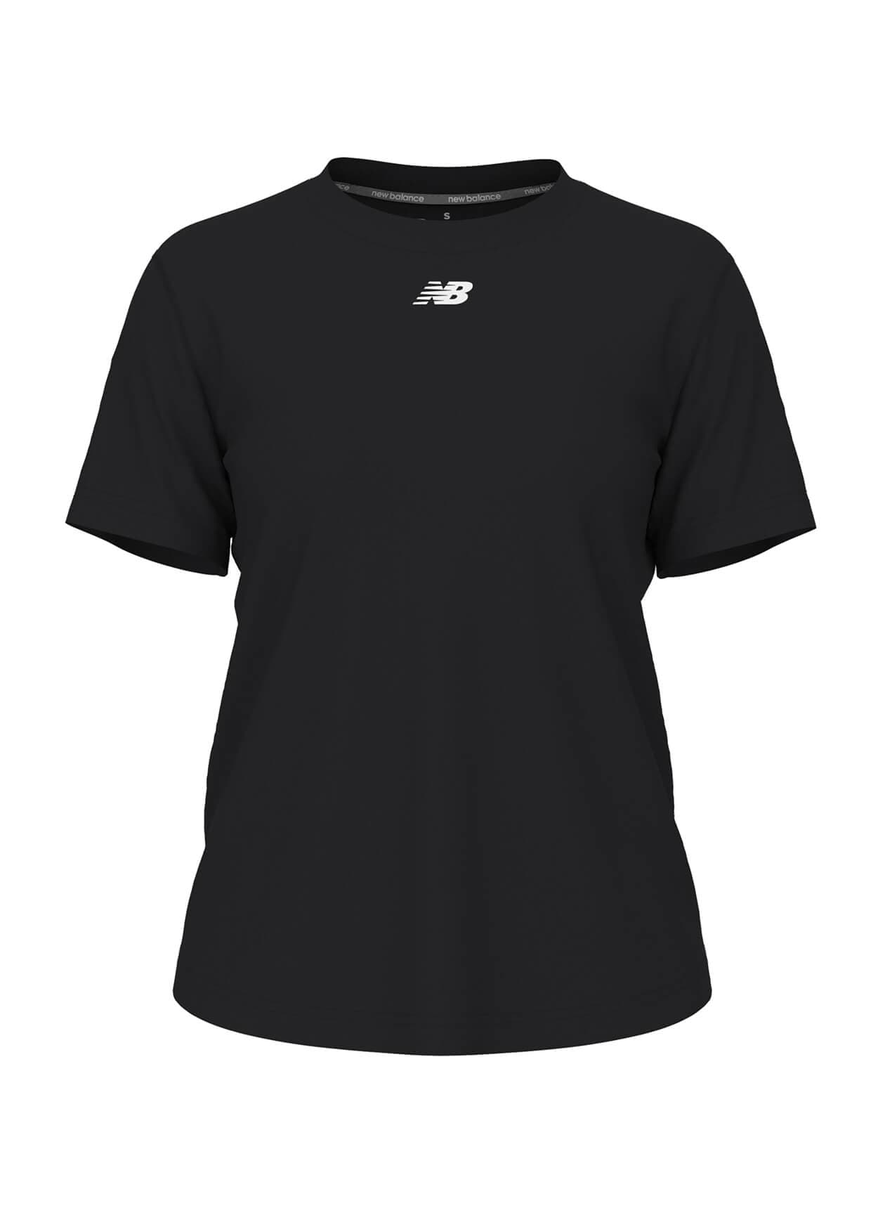 New Balance Women's Activate Tech T-Shirt - Black LG