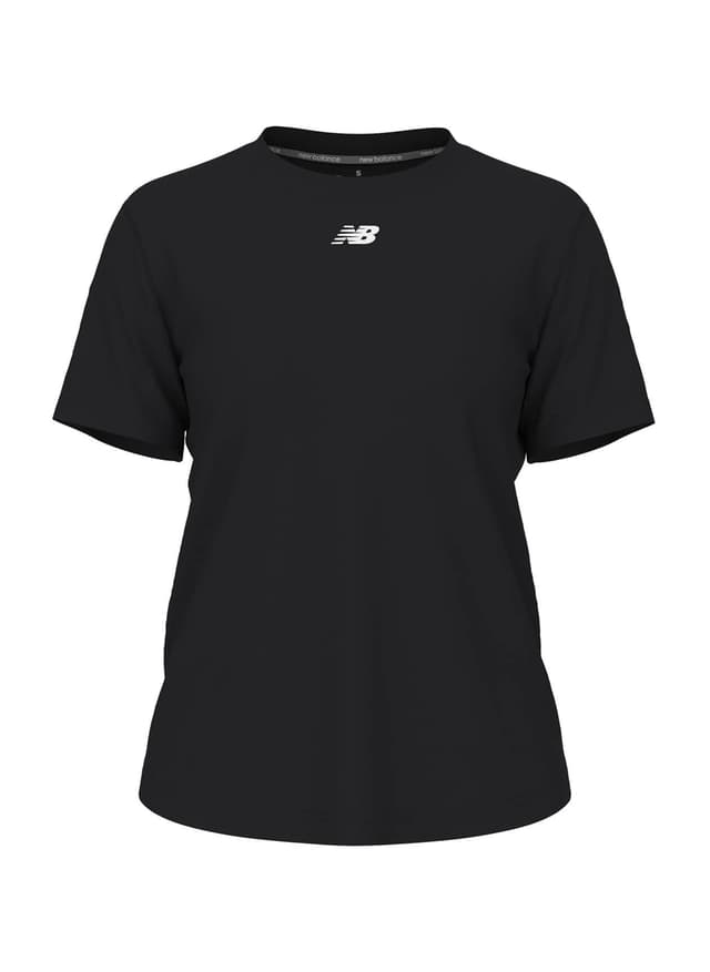 New Balance Women's Activate Tech T-Shirt - Black LG